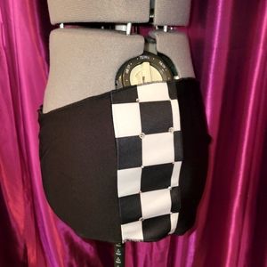 Adorable y2k ooak bootie shorts with rhinestones!